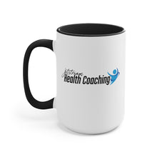 Load image into Gallery viewer, Jetstream Health Coaching Two-Tone Coffee Mugs, 15oz