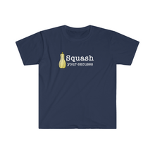 Load image into Gallery viewer, Squash your Excuses Unisex Softstyle T-shirt