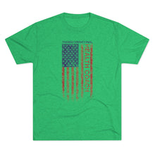 Load image into Gallery viewer, Transformational Health Coach Flag Unisex Tri-Blend Crew Tee