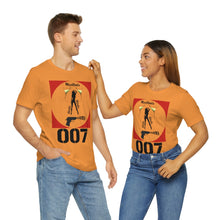 Load image into Gallery viewer, James Bond Martinis Girls and Guns 007 Soft Unisex Jersey Short Sleeve Tee