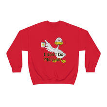 Load image into Gallery viewer, I Don’t Do Mornings Unisex Heavy Blend™ Crewneck Sweatshirt