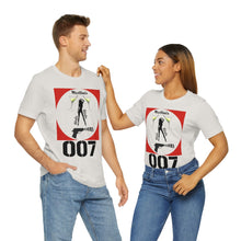 Load image into Gallery viewer, James Bond Martinis Girls and Guns 007 Soft Unisex Jersey Short Sleeve Tee