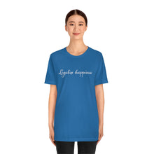 Load image into Gallery viewer, Legalize Happiness Motivational Unisex Jersey Short Sleeve Tee