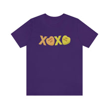 Load image into Gallery viewer, XOXO Kiss Me Be Mine Sweetheart Candy Valentines Day Unisex Jersey Short Sleeve Tee
