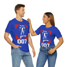 Load image into Gallery viewer, James Bond Martinis Girls and Guns 007 Soft Unisex Jersey Short Sleeve Tee