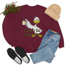 Load image into Gallery viewer, I Don’t Do Mornings Unisex Heavy Blend™ Crewneck Sweatshirt
