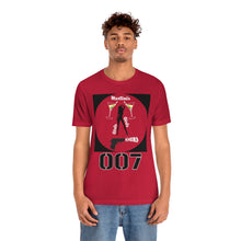 Load image into Gallery viewer, James Bond Martinis Girls and Guns 007 Soft Unisex Jersey Short Sleeve Tee