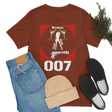 Load image into Gallery viewer, James Bond Martinis Girls and Guns 007 Soft Unisex Jersey Short Sleeve Tee