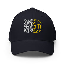 Load image into Gallery viewer, Bump Set Spike Win FlexFit Structured Twill Cap