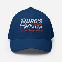 Load image into Gallery viewer, Burgs Health Structured Twill Cap