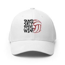 Load image into Gallery viewer, Bump Set Spike Win FlexFit Structured Twill Cap