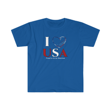Load image into Gallery viewer, USA Proud to be an American Jersey Short Sleeve Tee