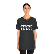 Load image into Gallery viewer, 100% Mom Wife Women Unisex Jersey Crew Neck T-shirt
