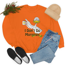 Load image into Gallery viewer, I Don’t Do Mornings Unisex Heavy Blend™ Crewneck Sweatshirt