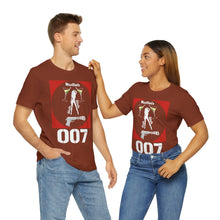 Load image into Gallery viewer, James Bond Martinis Girls and Guns 007 Soft Unisex Jersey Short Sleeve Tee