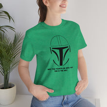 Load image into Gallery viewer, May The Fourth Be With You This Is The Way Star Wars Mandolin May 4th Unisex Jersey Short Sleeve Tee
