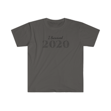 Load image into Gallery viewer, I Survived 2020 Unisex Jersey Short Sleeve Tee