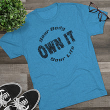 Load image into Gallery viewer, Own It Men's Tri-Blend Crew Tee