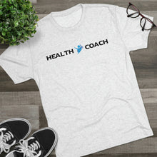 Load image into Gallery viewer, I Transform Lives Jetstream Health Coach Unisex Tri-Blend Crew Tee