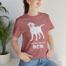 Load image into Gallery viewer, Labrador Retriever Mom Soft Jersey Short Sleeve Tee