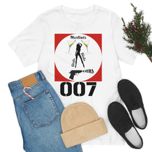 Load image into Gallery viewer, James Bond Martinis Girls and Guns 007 Soft Unisex Jersey Short Sleeve Tee