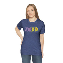 Load image into Gallery viewer, XOXO Kiss Me Be Mine Sweetheart Candy Valentines Day Unisex Jersey Short Sleeve Tee
