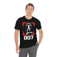Load image into Gallery viewer, James Bond Martinis Girls and Guns 007 Soft Unisex Jersey Short Sleeve Tee