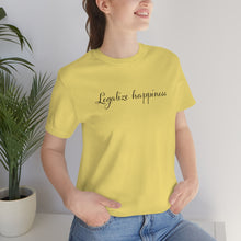 Load image into Gallery viewer, Legalize Happiness Motivational Unisex Jersey Short Sleeve Tee