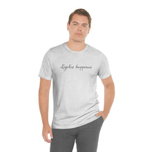 Load image into Gallery viewer, Legalize Happiness Motivational Unisex Jersey Short Sleeve Tee