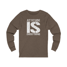 Load image into Gallery viewer, Attitude is Everything Unisex Jersey Long Sleeve Tee