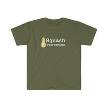Load image into Gallery viewer, Squash your Excuses Unisex Softstyle T-shirt