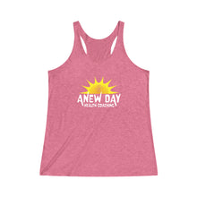 Load image into Gallery viewer, ANEW Day Health Coaching Women's Tri-Blend Racerback Tank