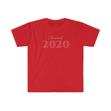Load image into Gallery viewer, I Survived 2020 Unisex Jersey Short Sleeve Tee