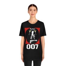 Load image into Gallery viewer, James Bond Martinis Girls and Guns 007 Soft Unisex Jersey Short Sleeve Tee