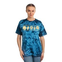 Load image into Gallery viewer, Playa Encanto 5 Shells Tie-Dye Tee, Crystal