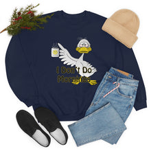 Load image into Gallery viewer, I Don’t Do Mornings Unisex Heavy Blend™ Crewneck Sweatshirt