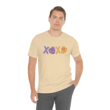 Load image into Gallery viewer, XOXO Kiss Me Be Mine Sweetheart Candy Valentines Day Unisex Jersey Short Sleeve Tee