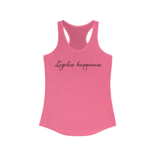 Load image into Gallery viewer, Legalize Happiness Motivational Women's Ideal Racerback Tank