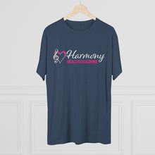 Load image into Gallery viewer, Harmony Health Coaching Unisex Tri-Blend Crew Tee
