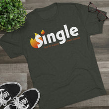 Load image into Gallery viewer, Single Due To Supply Chain Issues Unisex Tri-Blend Crew Tee