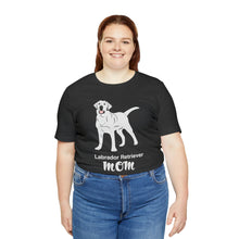 Load image into Gallery viewer, Labrador Retriever Mom Soft Jersey Short Sleeve Tee