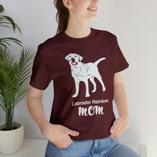 Load image into Gallery viewer, Labrador Retriever Mom Soft Jersey Short Sleeve Tee