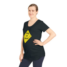 Load image into Gallery viewer, Baby on Board Street Sign Male Female Women's Maternity Tee