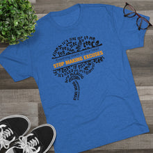 Load image into Gallery viewer, Stop Making Excuses Motivational Cool Soft Unisex Tri-Blend Crew Tee