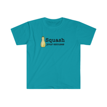 Load image into Gallery viewer, Squash your Excuses Unisex Softstyle T-shirt