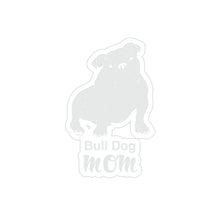 Load image into Gallery viewer, Bull Dog Mom Transparent Outdoor Stickers, Die-Cut, 1pcs