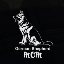 Load image into Gallery viewer, German Shepherd Mom Transparent Outdoor Stickers, Die-Cut, 1pcs