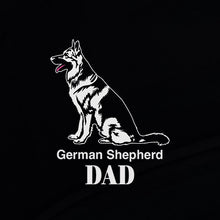 Load image into Gallery viewer, German Shepherd Dad Transparent Outdoor Stickers, Die-Cut, 1pcs