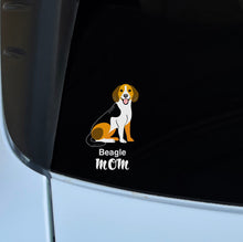 Load image into Gallery viewer, Beagle Mom Transparent Outdoor Stickers, Die-Cut, 1pcs