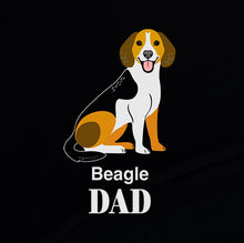 Load image into Gallery viewer, Beagle Dad Transparent Outdoor Stickers, Die-Cut, 1pcs